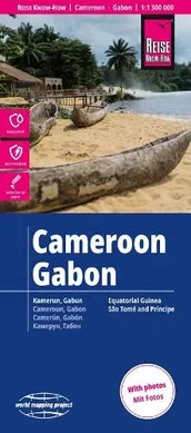 Cameroon - Gabon Map 1:1,300,000 scale, Reise Know How - Shop Online ...